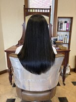 ボブビッシュ 東温店 黒髪セミロング