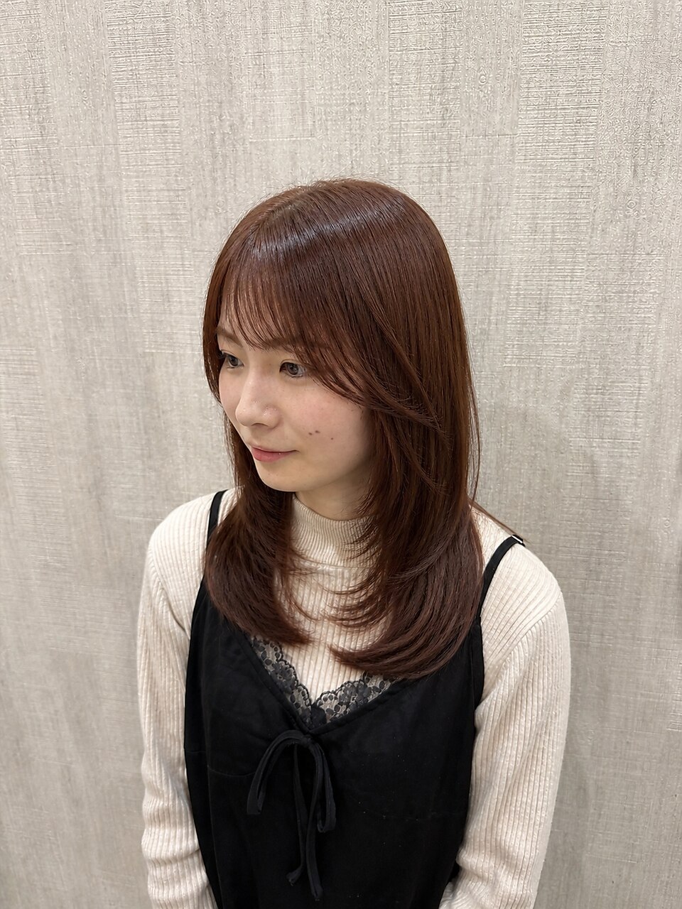 似合わせカット(シャンプー込　コテ巻き無料)  \4200 心斎橋/なんば/韓国ヘア
