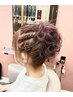 夏祭り　だしのヘアセット（リーゼントや夜会）