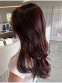 桑名ロングレイヤーカットハッシュカット透明感カラー重めロング