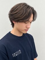 ルトワフクロマチ(Lutowa Fukuromachi)&nbsp;リバースセンターパート/ニュアンスパーマ/ダウンバング/メンズ