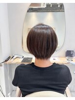 フィーカ(fika)&nbsp;グレージュ×襟足スッキリショート