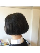 カタチヘアー(HAIR) 。。。。。。透明感。。。ボブ。。。。カタチ。。。