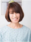 大人可愛いボブ
