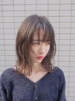 アグランテトラ 野田阪神店(a Gland tetra)&nbsp;簡単スタイリング☆Ｓ字ウェーブナチュラルミディ＿20・30・40代