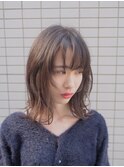 簡単スタイリング☆S字ウェーブナチュラルミディ_20・30・40代