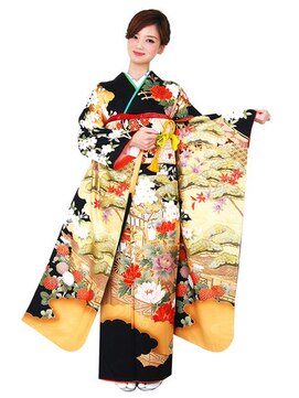 ゲッカビジン(GEKKABIJIN) レンタル振袖FS-47 54000円《東京着物レンタル/六本木月下美人》