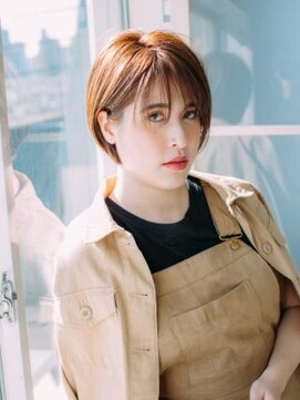 ブロッサム ときわ台南口店(Blossom) ナチュラルショートボブ