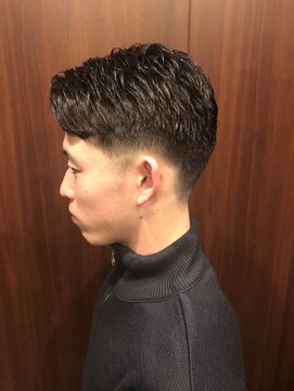 ヒロギンザ 青山店(HIRO GINZA) 震災刈りフェード