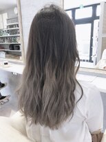 シャルムヘアー(charme hair)&nbsp;グラデーションカラー(１ブリーチ)☆ホワイティーベージュ☆