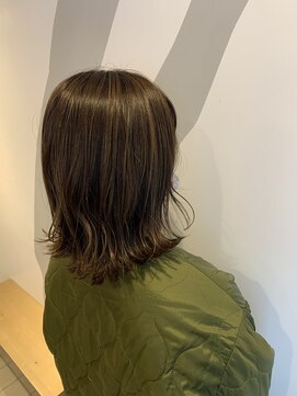 ソワン ドゥ ブレス フラン 東花園店(soin de brace Fran) 透明感！ハイライトカラー＋カット