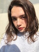 ヘアサロンエム 渋谷店(HAIR SALON M) クールショート/ボブルフ/ピンクベージュ/シルバーカラー