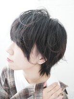 フェアスティックリヒト(VERSTECK Licht) ＊きちstyle＊黒髪ウルフの耳かけショート♪