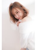 【vias  hair】ラフなボブスタイル