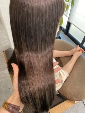 テラスヘア 新潟駅南(TERRACE hair) 艶髪カラーラベンダーグレージュ