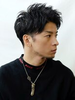 リップス 表参道店(LIPPS)&nbsp;アップバングショート【黒髪短髪】