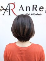 アンレッグ(AnReg)&nbsp;【アンレッグ】前下がりボブ×イヤリングカラー
