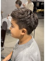 サルファ ヘアデザイン 名古屋 丸の内(S.ALPHA HAIR DESIGN)&nbsp;キッズもかっこよくツーブロショート