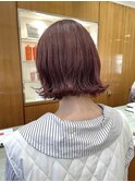 ブリーチ無しチェリーピンク
