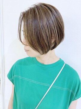 モリオ フロム ロンドン 成増店 【morio成増/ムラマツ】刈り上げ大人可愛いスリークボブ