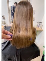 オリビアヘアー(OLIVIA HAIR) ナチュラルブラウン×髪質改善トリートメント