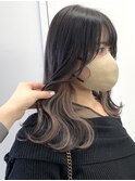結んで隠せるイヤリングカラー！