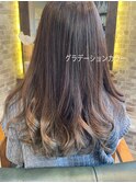 グラデーションカラーライトグレージュ