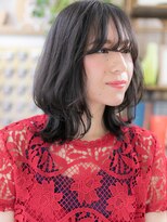 カバーヘア ブリス 上尾西口店(COVER HAIR bliss)&nbsp;★斜めバング黒髪グレージュアッシュネオウルフ20代30代40代★10