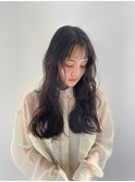 <SAKI>ナチュラルロングレイヤー/顔周りレイヤー/アンニュイ