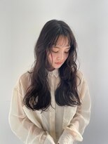 ヘアサロン ガリカ 表参道(hair salon Gallica)&nbsp;<SAKI>ナチュラルロングレイヤー/顔周りレイヤー/アンニュイ