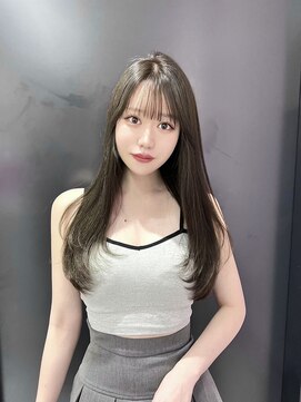 アディション 新宿(ADITION) カットレイヤーカット/オリーブベージュ/ワンカールレイヤー