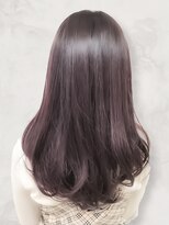 ヘアープロデュース ラピセット 松山(Lapset) 20代30代40代大人可愛いシアーピンク透明感肩毛先Cカール