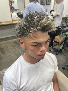 エルオム(EL.HOMME) 【TAKASHI】金メッシュ