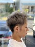 ダブルカラー　カットシェービング＋ブリーチオンカラー　￥14,000～