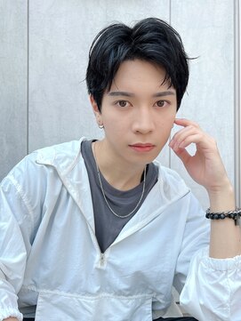 トルネード(TORNADO) メンズショートヘアアップバング暗髪丸顔面長絶壁K20241004