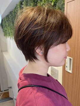 ネイロ 錦糸町(NeiRo) ★前下がりショートボブハンサムショートカットカラーパーマケア