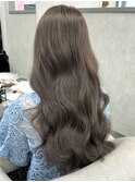 髪質改善カラー　シルバー