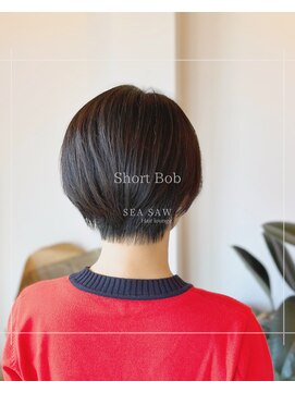 シーソー(SEA SAW) 襟足スッキリショートボブ