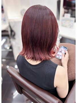 ミシェリー 新宿店(misherry) ☆イメチェンボブルフ小顔似合わせカット外ハネこなれミディ