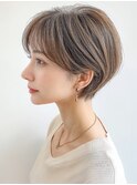 ショートカット/ショートヘア/前髪カット/ショートボブ