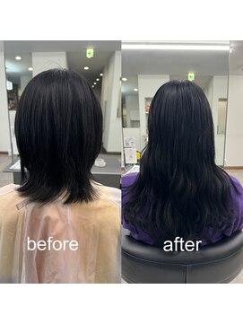 ガルボヘアー 桟橋店(garbo hair) プルエクステエクステ20代30代40代シールエクステ