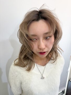 アンヴォーグ(en VOGUE) ホワイトベージュ×ラフカール