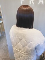 フレーム なんば店(FRAME)&nbsp;切りっぱなし前下がりボブ