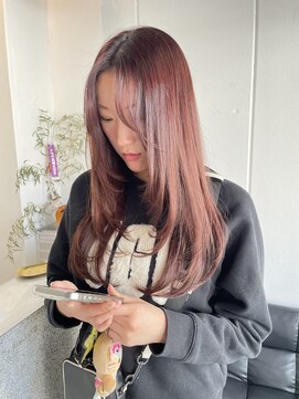 キング 高槻(K!ng) 縮毛矯正髪質改善ハイライトレイヤーカット高槻美容室エクステ