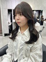 シティ(CITY) レイヤーカット 艶髪 くびれヘア ラベンダーグレージュ