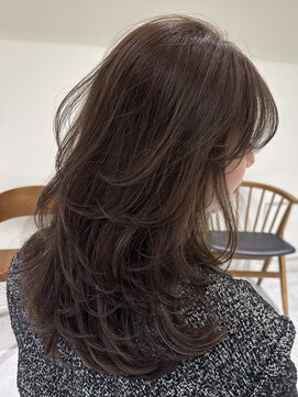 ジルブラン 錦糸町(JIL BLAN) レイヤーカット艶カラー透明感カラーナチュラルハイライト