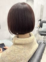 コト 福井大和田店(coto)&nbsp;福井　大和田　ボブ縮毛矯正　地毛風ストレート　艶髪　美髪