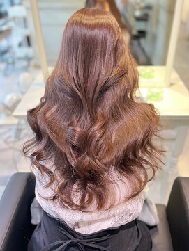 アソビ 表参道(ASOBI) ブリーチなしダブルカラー/ブリーチなし/表参道/ベージュカラー