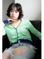 クロコ 中目黒(CLoCO)&nbsp;暗髪☆パーマスタイル☆カーリーヘア☆中目黒青葉台池尻大橋057