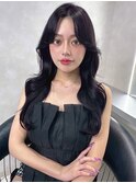 小顔美人レイヤーカット×アッシュカラー30代40代50代